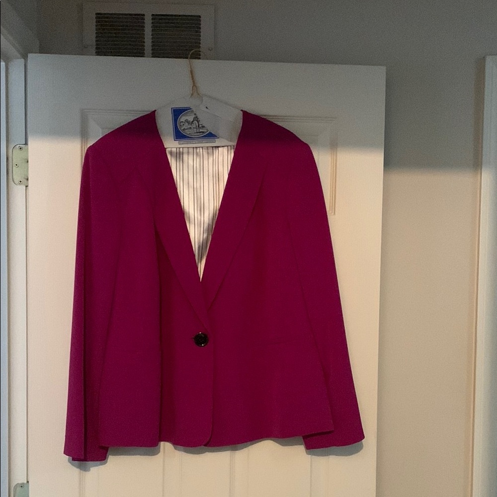 Lane Bryant Bold Pink Blazer